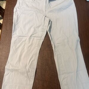 Chic Light Gray Pants